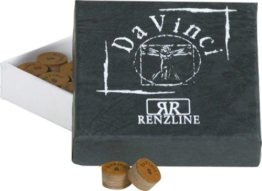 Da Vinci Mehrschicht Klebleder, Billard Queue Leder, 12mm soft - 1