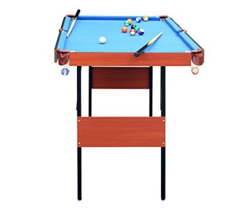 HLC Klappbar 140*74*80 CM Billiardtisch Pooltisch Snooker Tischspiel - 3