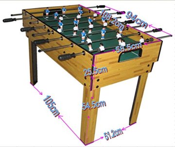 Mendler Tischfußball Billard Hockey 9in1 Multiplayer - 4