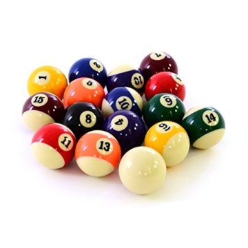 Nexos Satz Billardkugeln, Nummern- u. Queueball 57,2 mm - 1